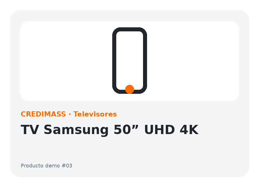TV Samsung 50” UHD 4K