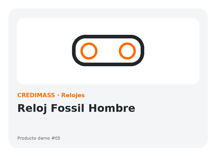 Reloj Fossil Hombre