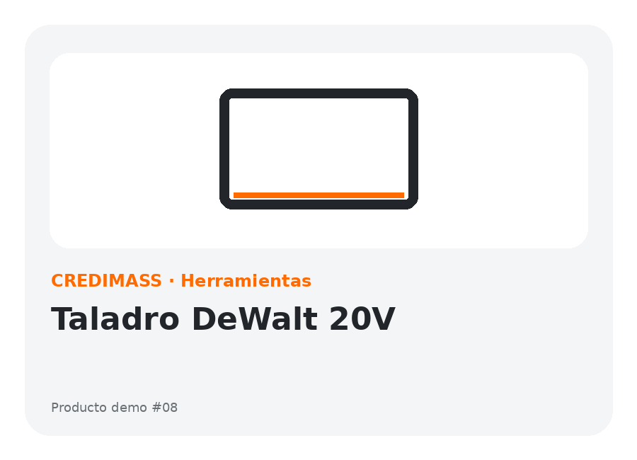 Taladro DeWalt 20V
