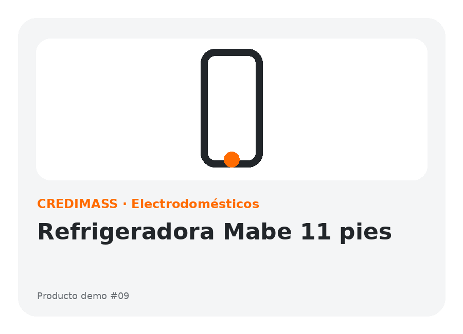 Refrigeradora Mabe 11 pies