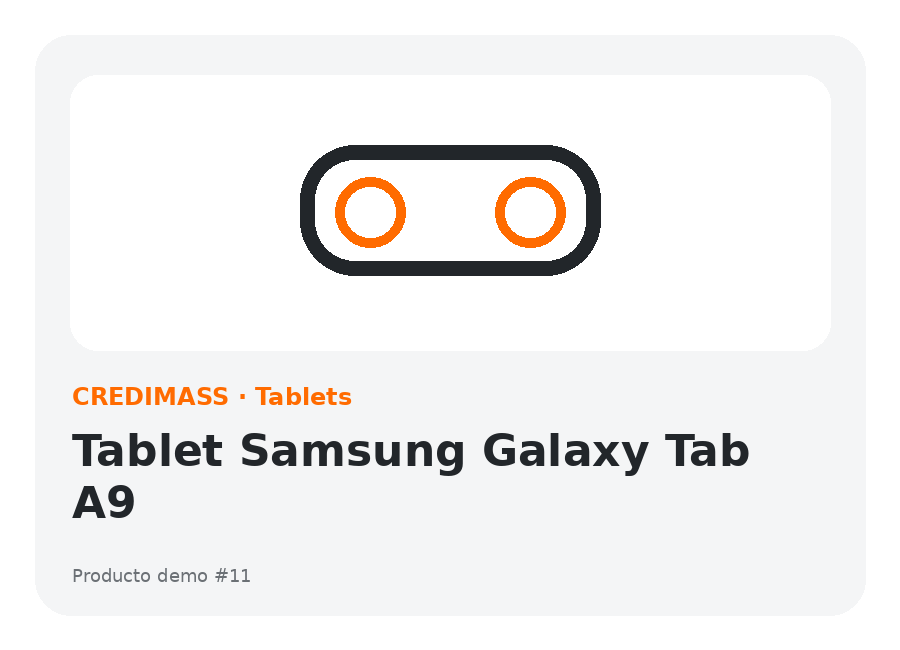 Tablet Samsung Galaxy Tab A9