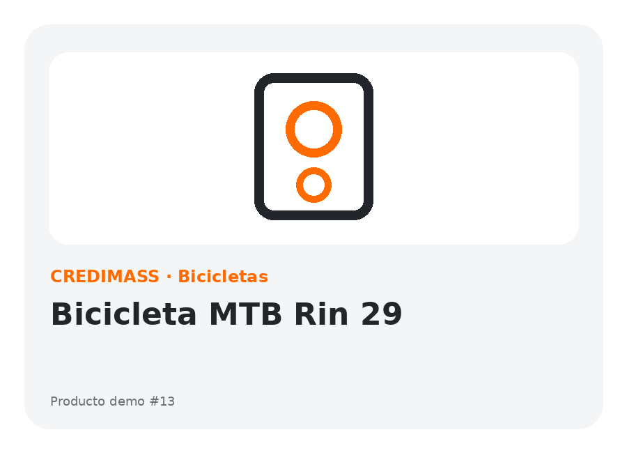 Bicicleta MTB Rin 29